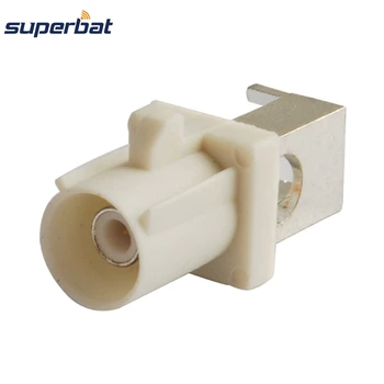 Superbat 10pcs Fakra B white/9001 Plug Male End Launch PCB Mount Right Angle RF Coaxial Connector
Superbat 10pcs Fakra B white/9001 Plug Male End Launch PCB Mount Right Angle RF Coaxial Connector