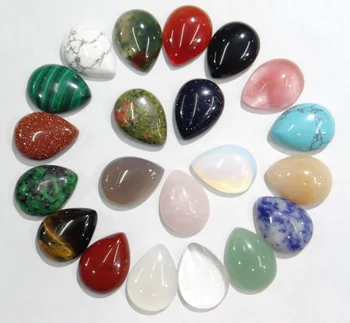 15*20MM 50PCS Natural Stone agates crystal water droplet shape Cabochons No hole Beads for DIY Jewelry Making ring Accessories
15*20MM 50PCS Natural Stone agates crystal water droplet shape Cabochons No hole Beads for DIY Jewelry Making ring Accessories