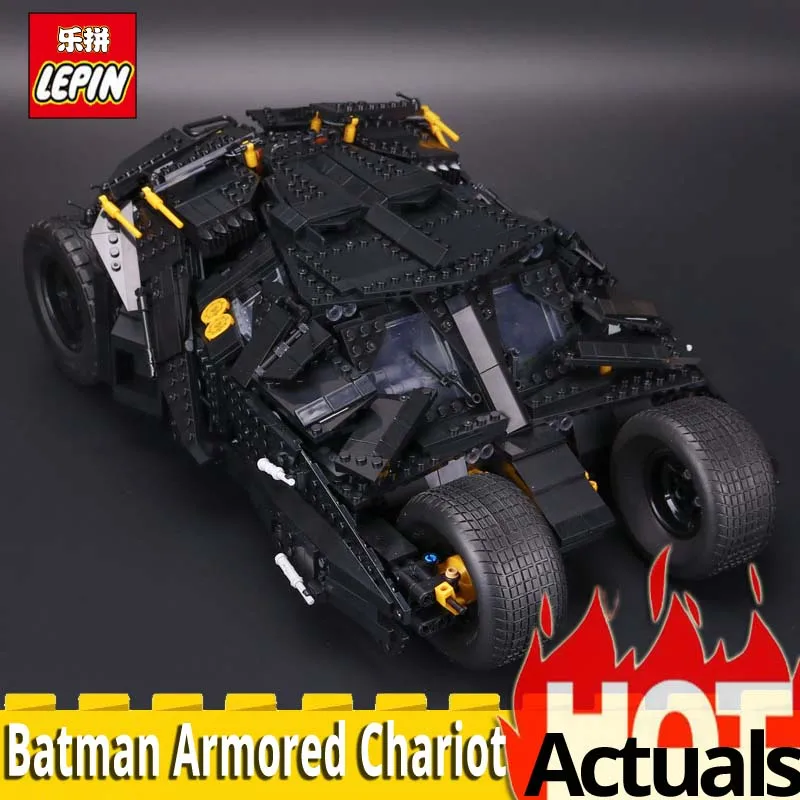 LEPIN Super Hero 07060 Tumbler Batman Armored Chariot Set Movie Series 76023 Building Block Bricks Toys for boys birthday gifts
LEPIN Super Hero 07060 Tumbler Batman Armored Chariot Set Movie Series 76023 Building Block Bricks Toys for boys birthday gifts