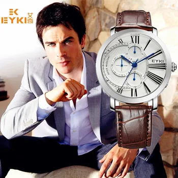 Fashion Watch Men Military Quartz-watch Chronograph Mens Watches Top Brand Luxury Leather Sports Wristwatch relogio masculino
Fashion Watch Men Military Quartz-watch Chronograph Mens Watches Top Brand Luxury Leather Sports Wristwatch relogio masculino