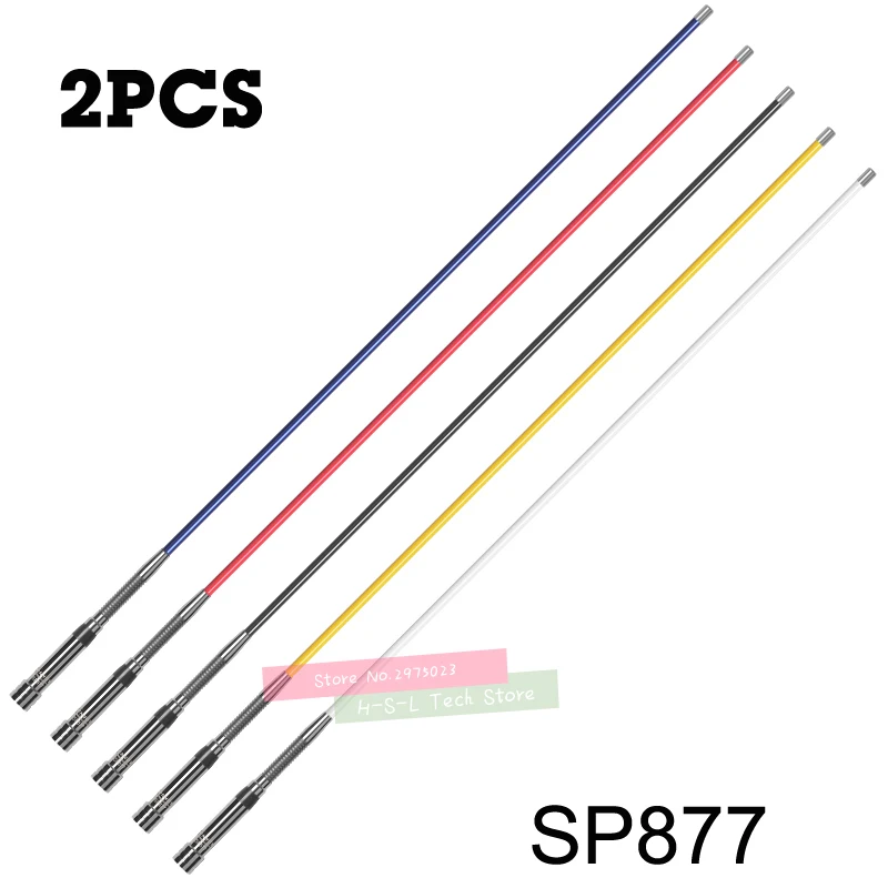 2PCS High Power Glass Reinforced Plastic Car Walkie Talkie Antenna Dual Band 144/430MHz Antenna UV High Gain Bus Antenna For TYT
2PCS High Power Glass Reinforced Plastic Car Walkie Talkie Antenna Dual Band 144/430MHz Antenna UV High Gain Bus Antenna For TYT