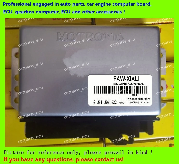 For car engine computer board/M154 ECU/Electronic Control Unit/Car PC/ Xiali 0261206622 TJ376QE /driving computer
For car engine computer board/M154 ECU/Electronic Control Unit/Car PC/ Xiali 0261206622 TJ376QE /driving computer