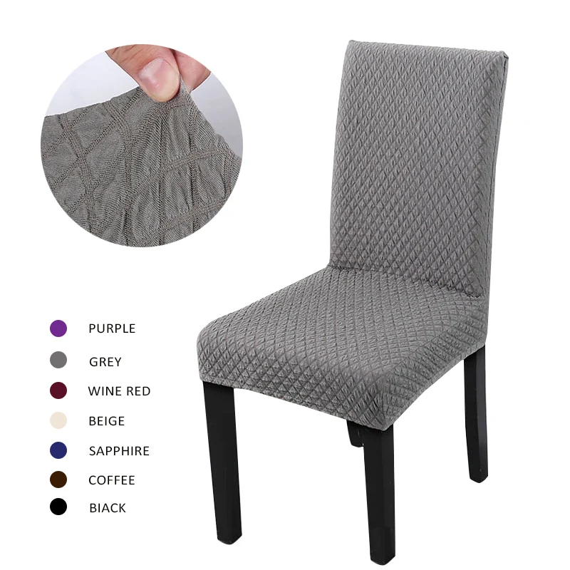 Knitted Thicken Chair Cover Solid Color Stretch Elastic Removable Anti-dirty Folding Multifunctional Home Chair Cover 1 PC
Knitted Thicken Chair Cover Solid Color Stretch Elastic Removable Anti-dirty Folding Multifunctional Home Chair Cover 1 PC