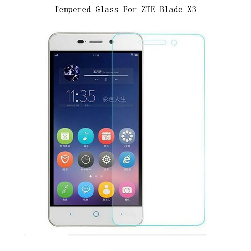 For ZTE Blade X3 Tempered Glass 9H High Quality Protective Film Case Explosion-proof Screen Protector for ZTE Blade X3 D2 T620
For ZTE Blade X3 Tempered Glass 9H High Quality Protective Film Case Explosion-proof Screen Protector for ZTE Blade X3 D2 T620