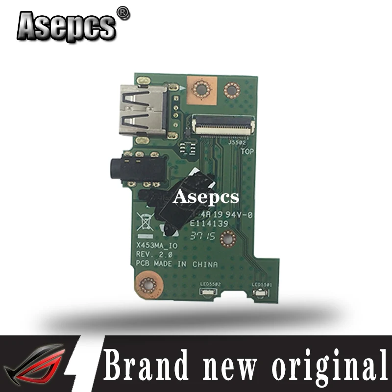 Новый оригинал для For Asus X553M X553MA X503M F503M F553M D553M K553M IO Плата USB аудио | Компьютеры и