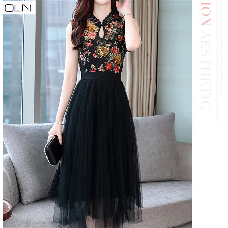 Dress Vestidos Large plus size M-4XL summer new Korean version of the long chiffon waist fashion holiday travel dress for women
Dress Vestidos Large plus size M-4XL summer new Korean version of the long chiffon waist fashion holiday travel dress for women