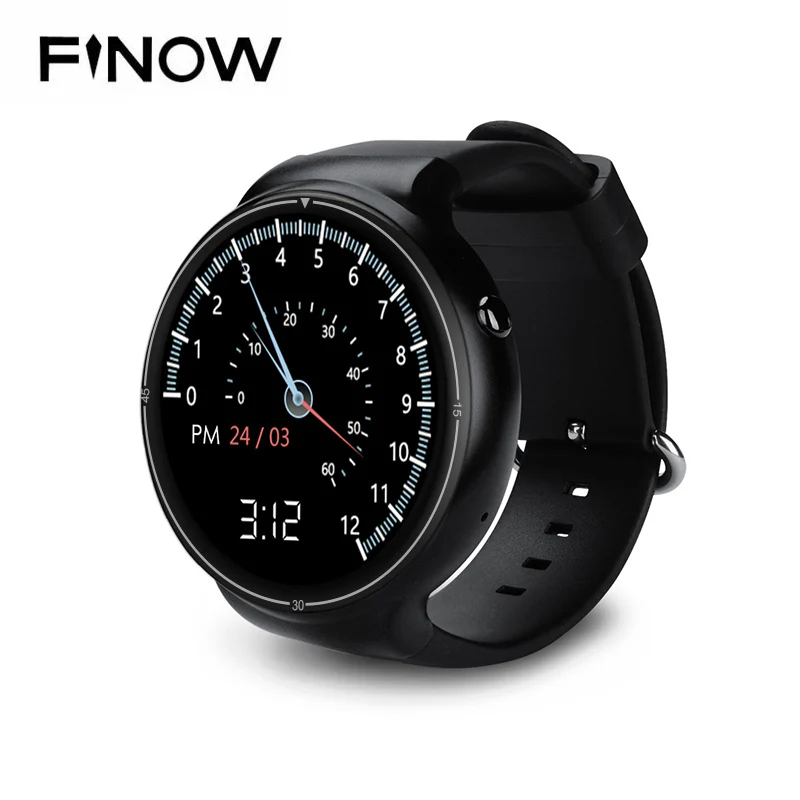 New Finow I4 Pro Smart Watch Ram 2GB/Rom 16GB MTK6580 Dual Core Watchphone Android 5.1 3G Bluetooth Smartwatch for Andorid/IOS
New Finow I4 Pro Smart Watch Ram 2GB/Rom 16GB MTK6580 Dual Core Watchphone Android 5.1 3G Bluetooth Smartwatch for Andorid/IOS