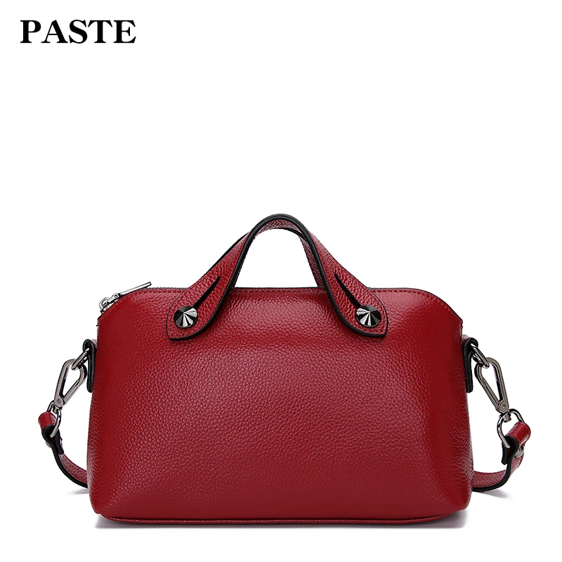 PASTE Female First layer cowhid Totes Women Shoulder bag Leather Messenger Bags fashion Satchel bag Handbags Crossbody bags
PASTE Female First layer cowhid Totes Women Shoulder bag Leather Messenger Bags fashion Satchel bag Handbags Crossbody bags