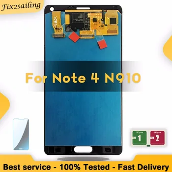 LCD Display For Samsung Galaxy Note 4 LCD Note4 N910 N910C N910F N910A Touch Screen Digitizer Replacement Parts Assembly
LCD Display For Samsung Galaxy Note 4 LCD Note4 N910 N910C N910F N910A Touch Screen Digitizer Replacement Parts Assembly