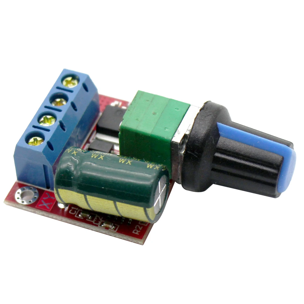 5A 90W PWM 12V DC Motor Speed Controller Module DC-DC 4.5V-35V Adjustable Speed Regulator Control Governor Switch 24V
5A 90W PWM 12V DC Motor Speed Controller Module DC-DC 4.5V-35V Adjustable Speed Regulator Control Governor Switch 24V