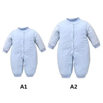 Autunm Winter Newborn Baby Girls Jumpsuit Thicken Warm Cotton Bodysuits Clothing Striped Kids Boys Coveralls Costume Clothes
Autunm Winter Newborn Baby Girls Jumpsuit Thicken Warm Cotton Bodysuits Clothing Striped Kids Boys Coveralls Costume Clothes