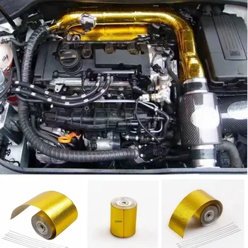 Universal Automobile Exhaust Pipe Car Insulating Tape Aluminum Auto Foil Decorate Insulation Adhesive Tape Heat Shield Tape
Universal Automobile Exhaust Pipe Car Insulating Tape Aluminum Auto Foil Decorate Insulation Adhesive Tape Heat Shield Tape