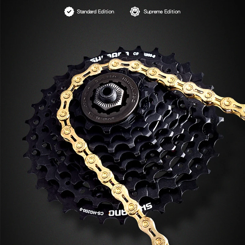 Bicycle Chain 9/10/11 Speed Ultralight Road Bike Chain Mountain Cycling Chain For Bicycle Outdoor Accessories
Bicycle Chain 9/10/11 Speed Ultralight Road Bike Chain Mountain Cycling Chain For Bicycle Outdoor Accessories