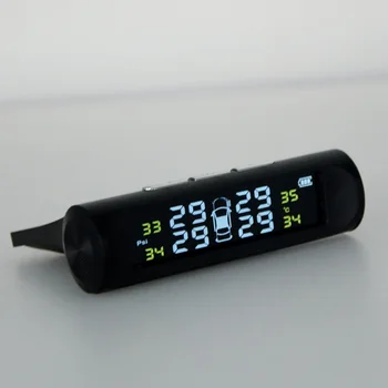 2018 Solar Power TPMS Smart Car Tire Tyre Pressure Monitoring System Wireless Alarm Warning with 4 Sensors BAR PSI LCD Display
2018 Solar Power TPMS Smart Car Tire Tyre Pressure Monitoring System Wireless Alarm Warning with 4 Sensors BAR PSI LCD Display