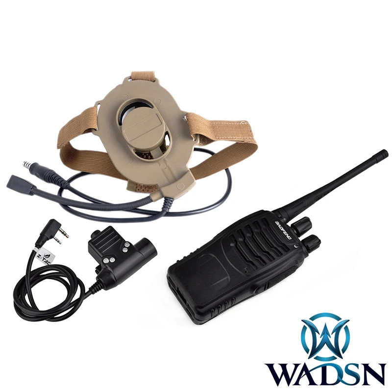 WADSN Tactical Headphone zBowman Elite II Headsets zU94 PTT Airsoft Paintball Military Radio Softair Earphone Sets WZ027-S113-DE
WADSN Tactical Headphone zBowman Elite II Headsets zU94 PTT Airsoft Paintball Military Radio Softair Earphone Sets WZ027-S113-DE