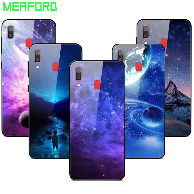 For Samsung A30 Case Tempered Glass Planet Space Cover Glass Back Case for Samsung Galaxy A30 A 30 A305F 2019 Cover Fundas Coque
For Samsung A30 Case Tempered Glass Planet Space Cover Glass Back Case for Samsung Galaxy A30 A 30 A305F 2019 Cover Fundas Coque
