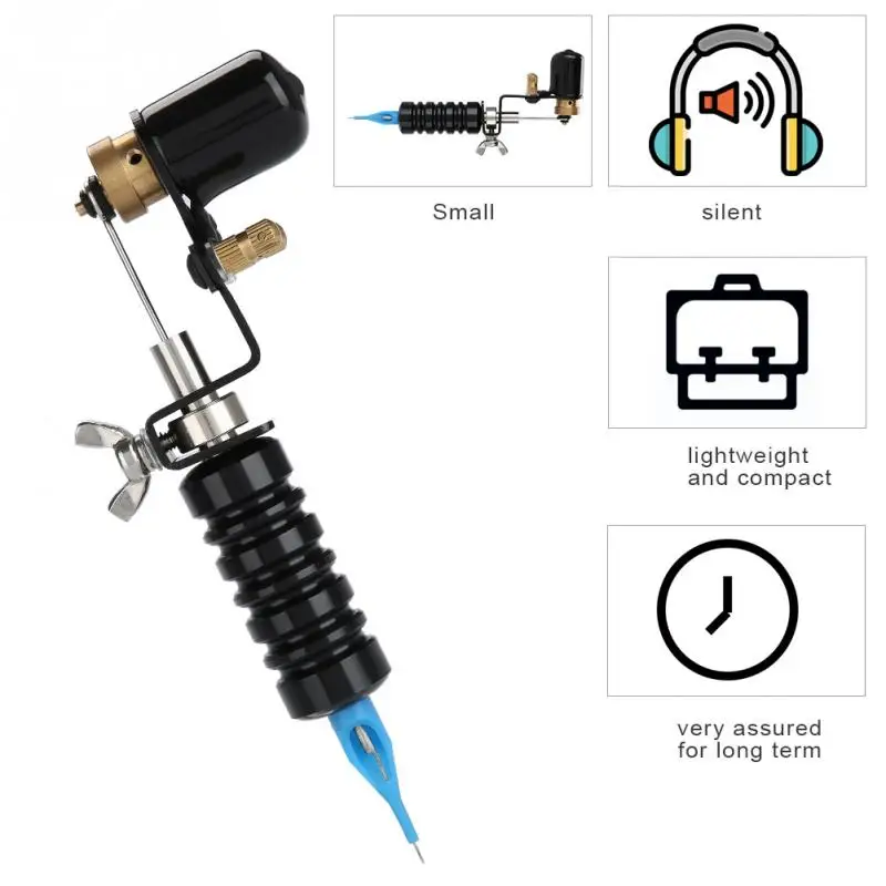 New Professional Tattoo Machine Motor Set Film Coils Frame Artists Shader Supply Equipment Motor Set Tattoo Kits
New Professional Tattoo Machine Motor Set Film Coils Frame Artists Shader Supply Equipment Motor Set Tattoo Kits