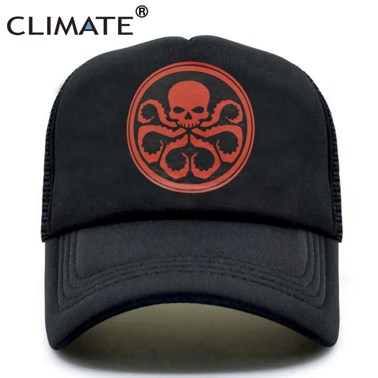 CLIMATE SHIELD Avengers Trucker Cap Hat Avengers Men Comics Hydra Hip Hop Caps Mesh Cap Hat for Anime Fan Men Youth
CLIMATE SHIELD Avengers Trucker Cap Hat Avengers Men Comics Hydra Hip Hop Caps Mesh Cap Hat for Anime Fan Men Youth