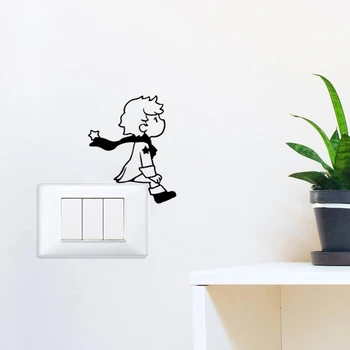 Vinyl wall applique art wallpaper cartoon boy light switch wall stickers mural home decoration house decoration DD0670
Vinyl wall applique art wallpaper cartoon boy light switch wall stickers mural home decoration house decoration DD0670