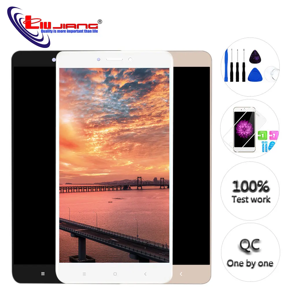 Original For XIAOMI Mi Max 2 LCD Display Touch Screen with Frame Replacement Parts for Xiaomi Mi Max 2 Display Max2 LCD
Original For XIAOMI Mi Max 2 LCD Display Touch Screen with Frame Replacement Parts for Xiaomi Mi Max 2 Display Max2 LCD