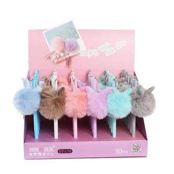 3 Pcs/set Kawaii 0.38mm Animal Rabbit Ear Warm Plush Ball Pendant Gel Pens Stationery Office School Writing Pens Supplies Gift
3 Pcs/set Kawaii 0.38mm Animal Rabbit Ear Warm Plush Ball Pendant Gel Pens Stationery Office School Writing Pens Supplies Gift