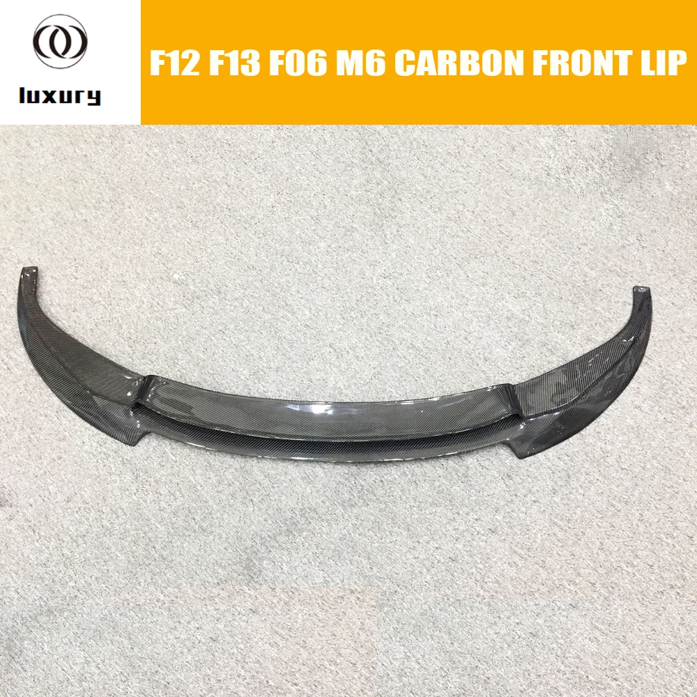 F06 F12 F13 Carbon Fiber V Style Front Lip for BMW Original M6 Coupe 2DR & GranCoupe 4DR & Convertible 2014 - 2017
F06 F12 F13 Carbon Fiber V Style Front Lip for BMW Original M6 Coupe 2DR & GranCoupe 4DR & Convertible 2014 - 2017