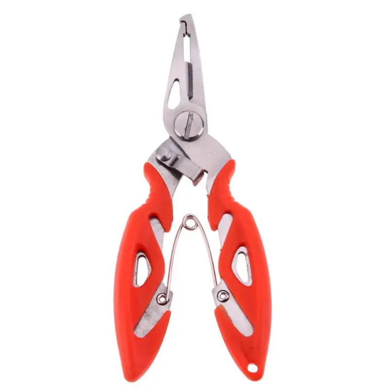 New Outdoor Stainless Steel Fishing Pliers Scissors Line Cutter Remove Hooks Cutting Fish Line Clip Line Tackle Fishing Tools
New Outdoor Stainless Steel Fishing Pliers Scissors Line Cutter Remove Hooks Cutting Fish Line Clip Line Tackle Fishing Tools