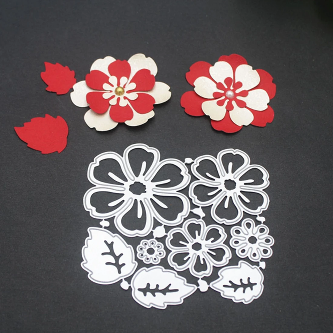 Metal Cutting Dies 8pcs Flower Spring Leaf Stencil Scrapbooking Photo Album Greeting Card Paper Embossing Craft DIY
Metal Cutting Dies 8pcs Flower Spring Leaf Stencil Scrapbooking Photo Album Greeting Card Paper Embossing Craft DIY