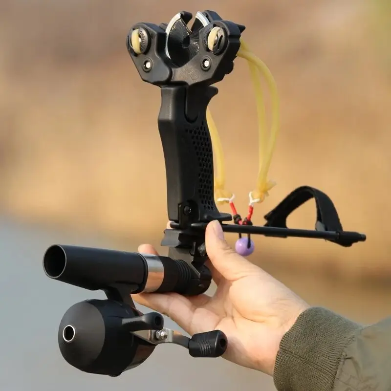 Archery Adult Powerful Fishing Slingshot Target Shooting Professional Hunter Hunting Sling Shot with Fishing Wheel Darts
Archery Adult Powerful Fishing Slingshot Target Shooting Professional Hunter Hunting Sling Shot with Fishing Wheel Darts