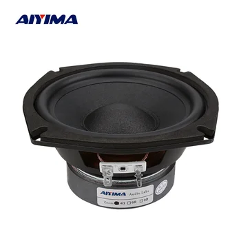 

AIYIMA 5.25 Inch Subwoofer Speaker Driver 4 8 Ohm 120W Hight Power Woofer Music Loudspeaker DIY Sound Speakers For Home Theater