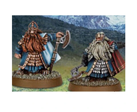 Lord of the Rings Dain and Balin Free Shipping metal Material Figure resin kit DIY TOYS