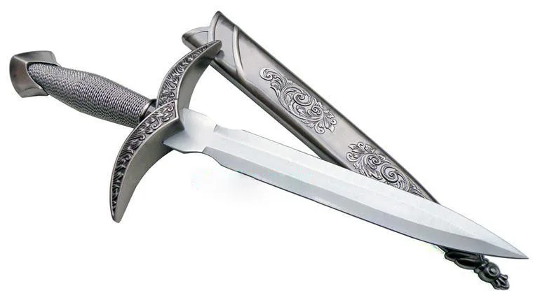 S0373 MOVIE LORD OF THE RINGS FRODO STING HOBBIT BILBO MINIATURE SWORD W/ PLAQUE & SCABBARD 16"
S0373 MOVIE LORD OF THE RINGS FRODO STING HOBBIT BILBO MINIATURE SWORD W/ PLAQUE & SCABBARD 16"