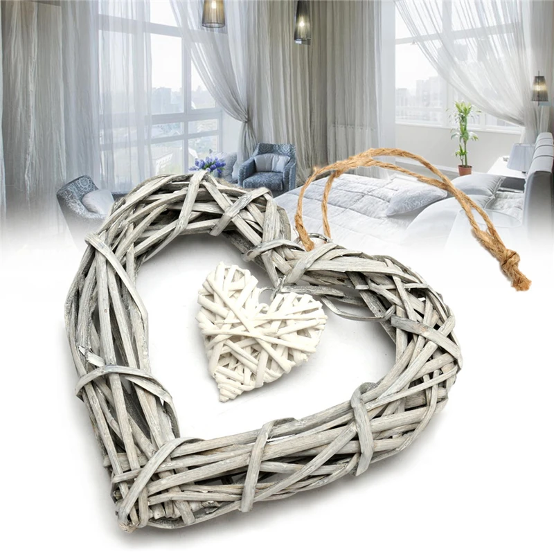 Wicker Hanging Heart In Grey White Wreath Color Rattan Sepak Takraw Wedding Supplies Home Party Decoration
Wicker Hanging Heart In Grey White Wreath Color Rattan Sepak Takraw Wedding Supplies Home Party Decoration