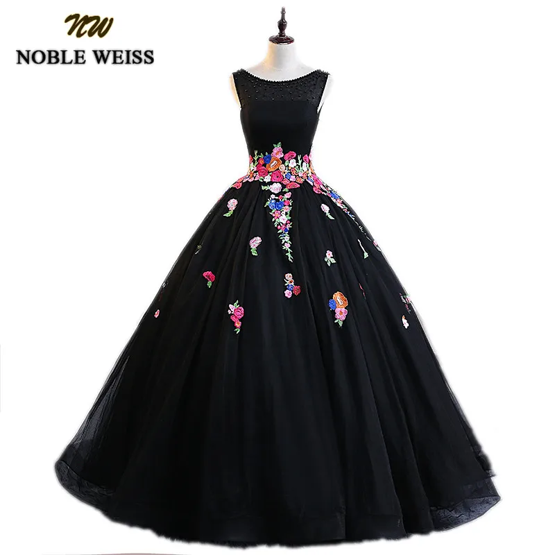 NOBLE WEISS Quinceanera Dresses 2019 New Sheer Scoop Neck Black Tulle Sweet 16 Dresses Ball Gowns Vestidos De 15 Anos Debutante
NOBLE WEISS Quinceanera Dresses 2019 New Sheer Scoop Neck Black Tulle Sweet 16 Dresses Ball Gowns Vestidos De 15 Anos Debutante