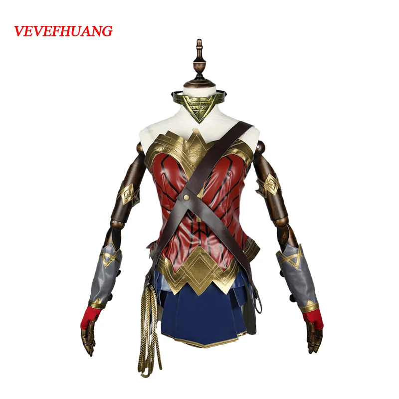 VEVEFHUANG Wonder Woman Cosplay Costume Halloween Fancy Costumes Adult Superhero Diana Prince Outfit Costume Wonder Woman Boots
VEVEFHUANG Wonder Woman Cosplay Costume Halloween Fancy Costumes Adult Superhero Diana Prince Outfit Costume Wonder Woman Boots