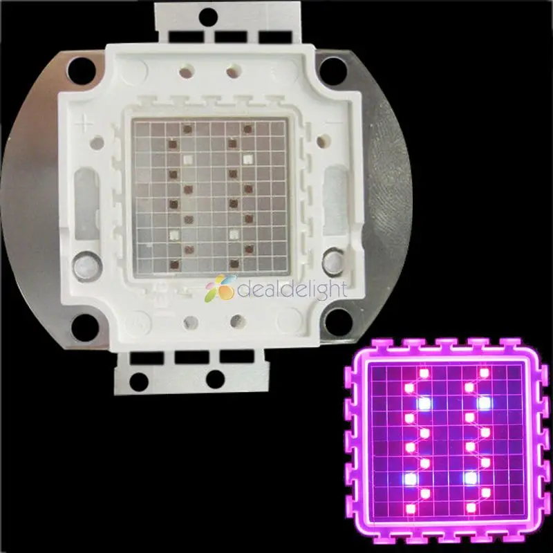 New 20W 16pcs Red 660nm + 4pcs Royal Blue 450nm 4:1 Hybrid High Power LED Light Source for Plant Grow DIY Free Shipping
New 20W 16pcs Red 660nm + 4pcs Royal Blue 450nm 4:1 Hybrid High Power LED Light Source for Plant Grow DIY Free Shipping