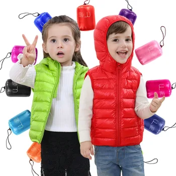 2-9Year Kids Vest New Baby Boys Girls Waistcoat 90% White Duck Down Vest Ultralight Warm Kids Outerwear Coats Baby Winter Vest
2-9Year Kids Vest New Baby Boys Girls Waistcoat 90% White Duck Down Vest Ultralight Warm Kids Outerwear Coats Baby Winter Vest