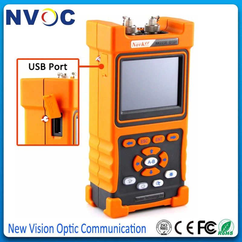 Портативный NK2000 SM OTDR 1310 нм/1550 нм 28/26 дБ, встроенный 2 мВт VFL, сенсорный экран 70 км ~ 80 км, оптический временной рефлектометр VFL
Портативный NK2000 SM OTDR 1310 нм/1550 нм 28/26 дБ, встроенный 2 мВт VFL, сенсорный экран 70 км ~ 80 км, оптический временной рефлектометр VFL