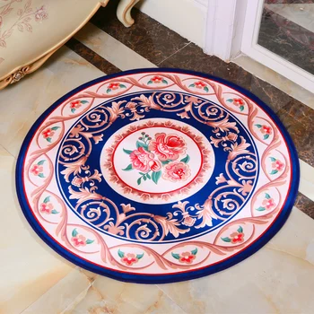 LIU 60/80/100/120CM round flower carpet jacquard European study cloakroom bedroom rug livingroom chair pad computer chair mat
LIU 60/80/100/120CM round flower carpet jacquard European study cloakroom bedroom rug livingroom chair pad computer chair mat