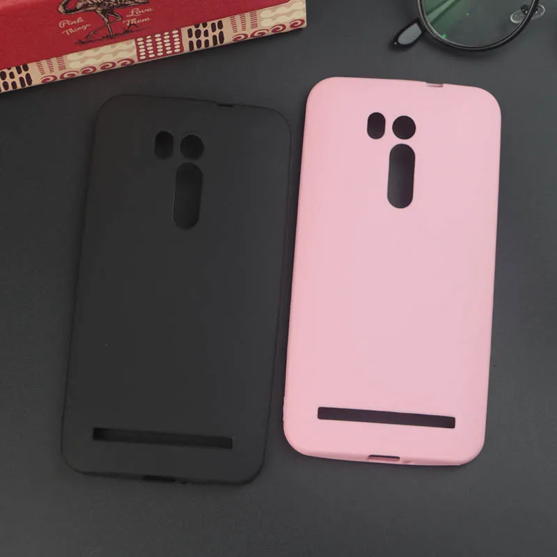 Ультратонкий матовый чехол карамельного цвета для Asus ZenFone Go ZB551KL матовые