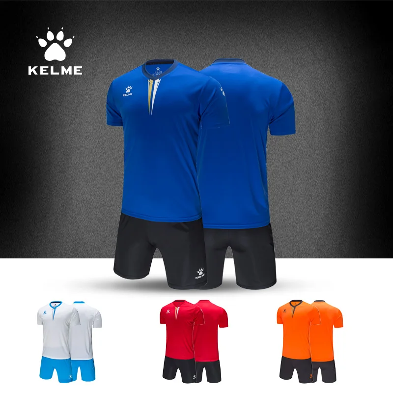 Kelme 2019 New Soccer Jersey Set Customized Mens Children's same style Uniform Training suits Jersey 3891047
Kelme 2019 New Soccer Jersey Set Customized Mens Children's same style Uniform Training suits Jersey 3891047