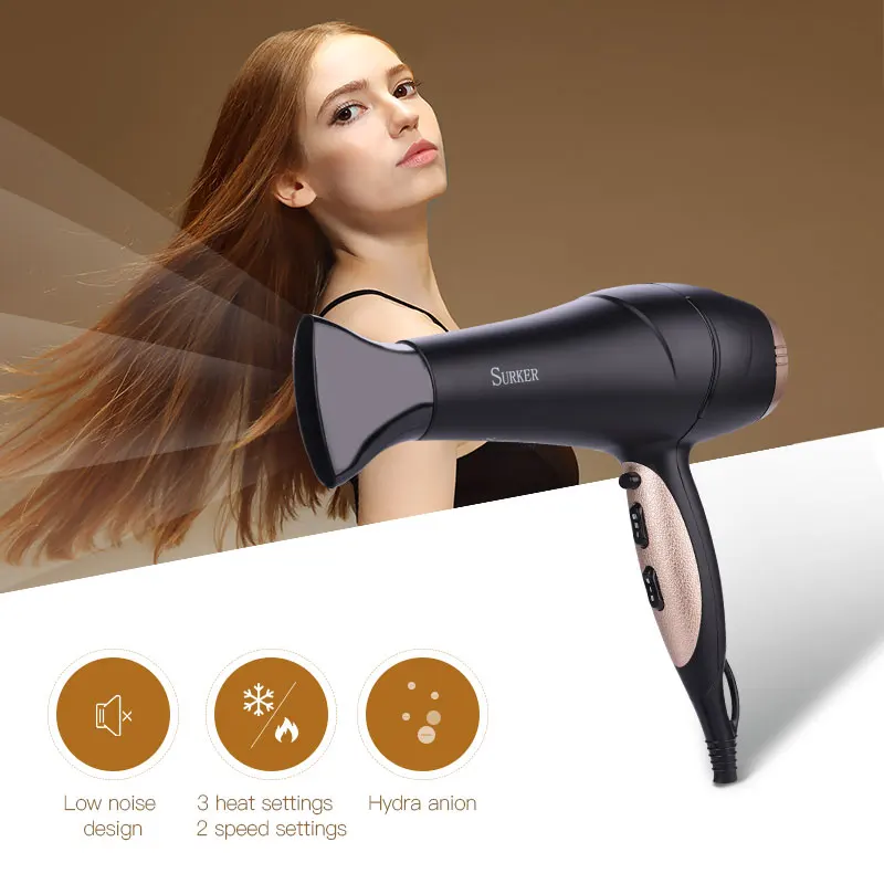 2200W Low Noise Anion Hair Dryer Healthy Ionic Hair Blower Professional Strong Power Hair Dryer for Barbershop Hairdressing 31
2200W Low Noise Anion Hair Dryer Healthy Ionic Hair Blower Professional Strong Power Hair Dryer for Barbershop Hairdressing 31