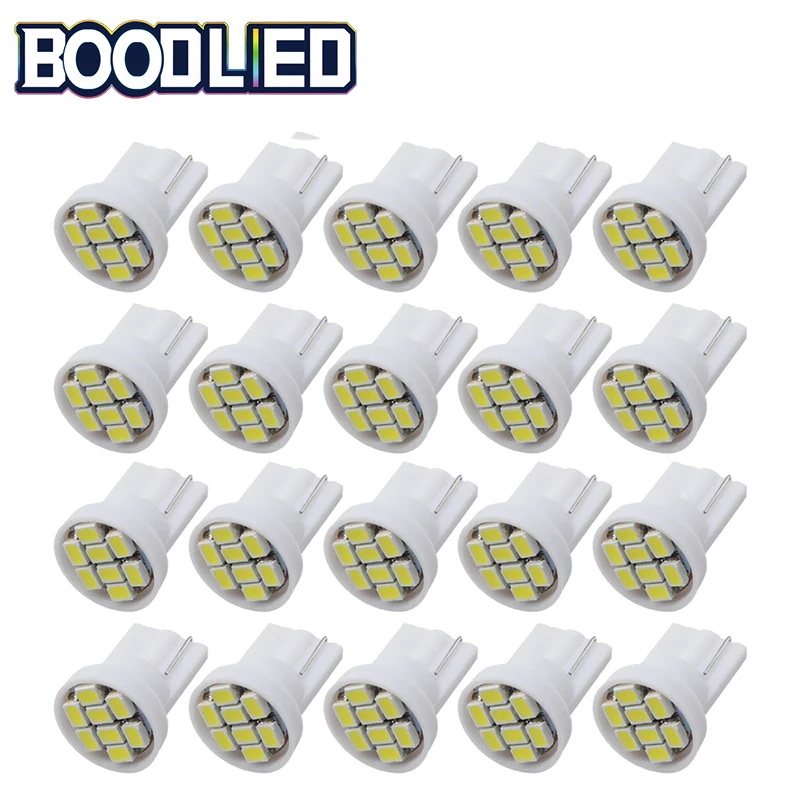 20X T10 LED 168 192 T10 W5W LED Bulb 8 SMD 3020 1206 LED Light Lamp For Auto Car Interior Wedge Clearance License Plate Lights
20X T10 LED 168 192 T10 W5W LED Bulb 8 SMD 3020 1206 LED Light Lamp For Auto Car Interior Wedge Clearance License Plate Lights