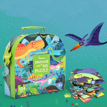 104pcs Kids Jigsaw Puzzle Set Portable Storage Box Toys for Children Dinosaur Princess Building Educational Interactive Toy Gift
104pcs Kids Jigsaw Puzzle Set Portable Storage Box Toys for Children Dinosaur Princess Building Educational Interactive Toy Gift