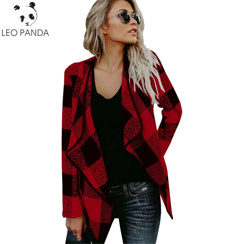 2019 New Women's Autumn Winter Woolen Coats Fashion Full Sleeve Plaid Short Female Trench Plus Size Casual Coat For Women Jacket
2019 New Women's Autumn Winter Woolen Coats Fashion Full Sleeve Plaid Short Female Trench Plus Size Casual Coat For Women Jacket