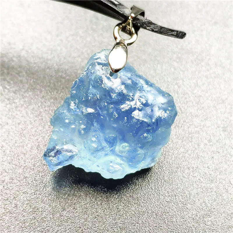 Natural Aquamarine Pendant (2)