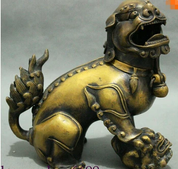 free shipping 7 inch Chinese Buddhist Bronze Lion Foo Dog Head Movable Statue Incense Burner Censer
free shipping 7 inch Chinese Buddhist Bronze Lion Foo Dog Head Movable Statue Incense Burner Censer