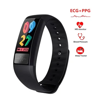 D1 Smart Band ECG + PPG Heart Rate Blood Pressure Monitor Fitness Bracelet IP67 Waterproof Sport Smart Watch for IOS Android
D1 Smart Band ECG + PPG Heart Rate Blood Pressure Monitor Fitness Bracelet IP67 Waterproof Sport Smart Watch for IOS Android