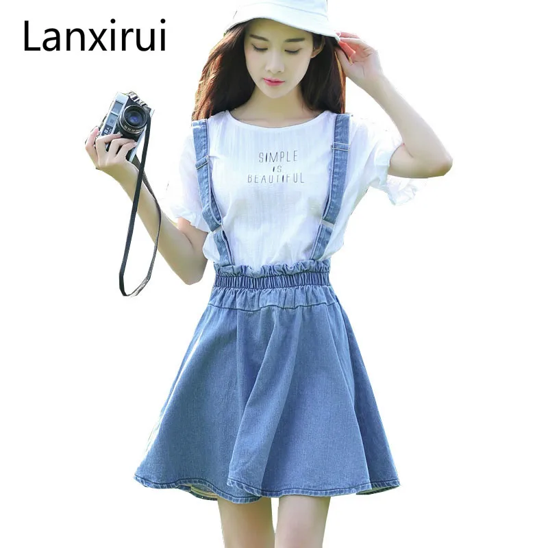 Denim Sundress Denim Dress Women Party Dresses Brazil 2018 Summer Korean Lolita Vestidos Ukraine Robe Femme Vestido Jeans Skater
Denim Sundress Denim Dress Women Party Dresses Brazil 2018 Summer Korean Lolita Vestidos Ukraine Robe Femme Vestido Jeans Skater