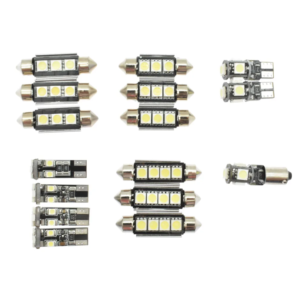 16Pcs/Set White Car LED Light Interior Signal Lamp Reading Makeup Light Kit For VW Passat B6 2006-2010
16Pcs/Set White Car LED Light Interior Signal Lamp Reading Makeup Light Kit For VW Passat B6 2006-2010